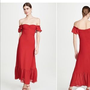 Reformation butterfly dress